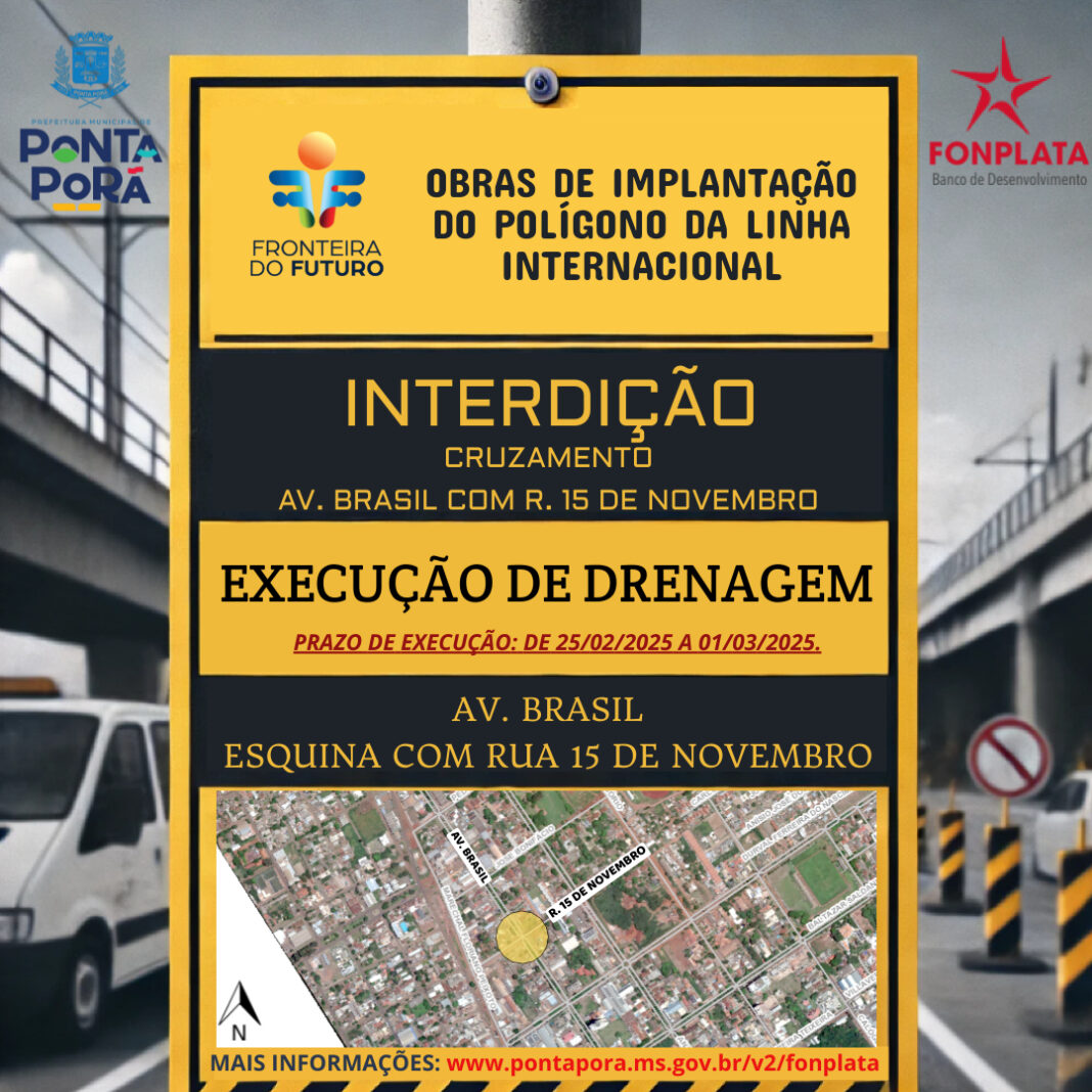 Macrodrenagem Av. Brasil