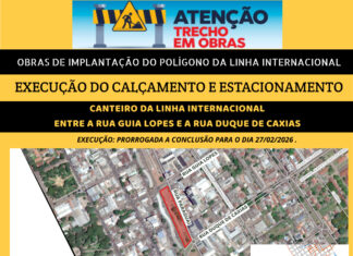 Obra da Linha Internacional