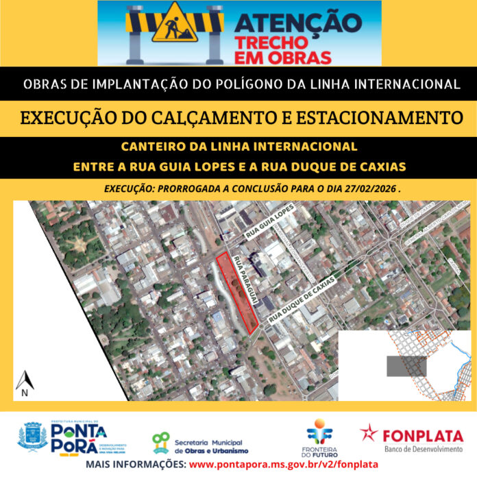 Obra da Linha Internacional