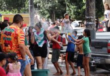“Guerra D’Água” será domingo e terça-feira na Avenida Brasil entre as ruas Tiradentes e Guia Lopes