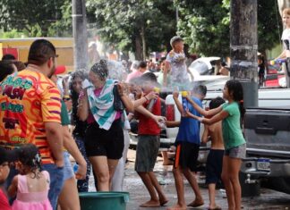 “Guerra D’Água” será domingo e terça-feira na Avenida Brasil entre as ruas Tiradentes e Guia Lopes